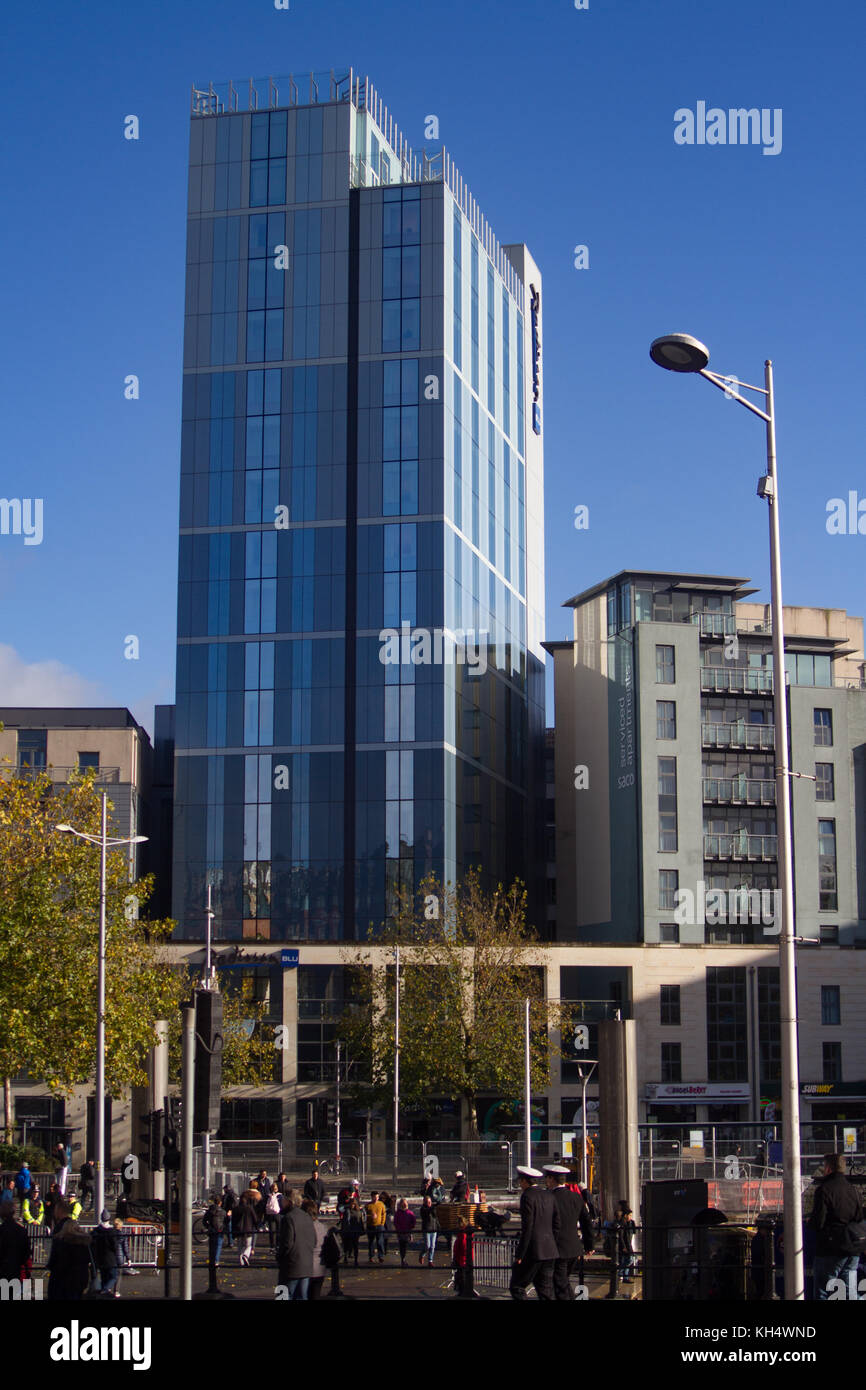 Radisson Blu Hotel. Bristol. Großbritannien Stockfoto