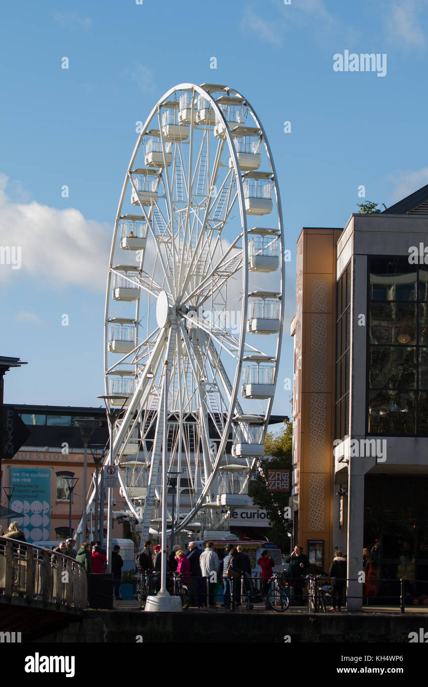 Riesenrad. Bristol 2017 Stockfoto