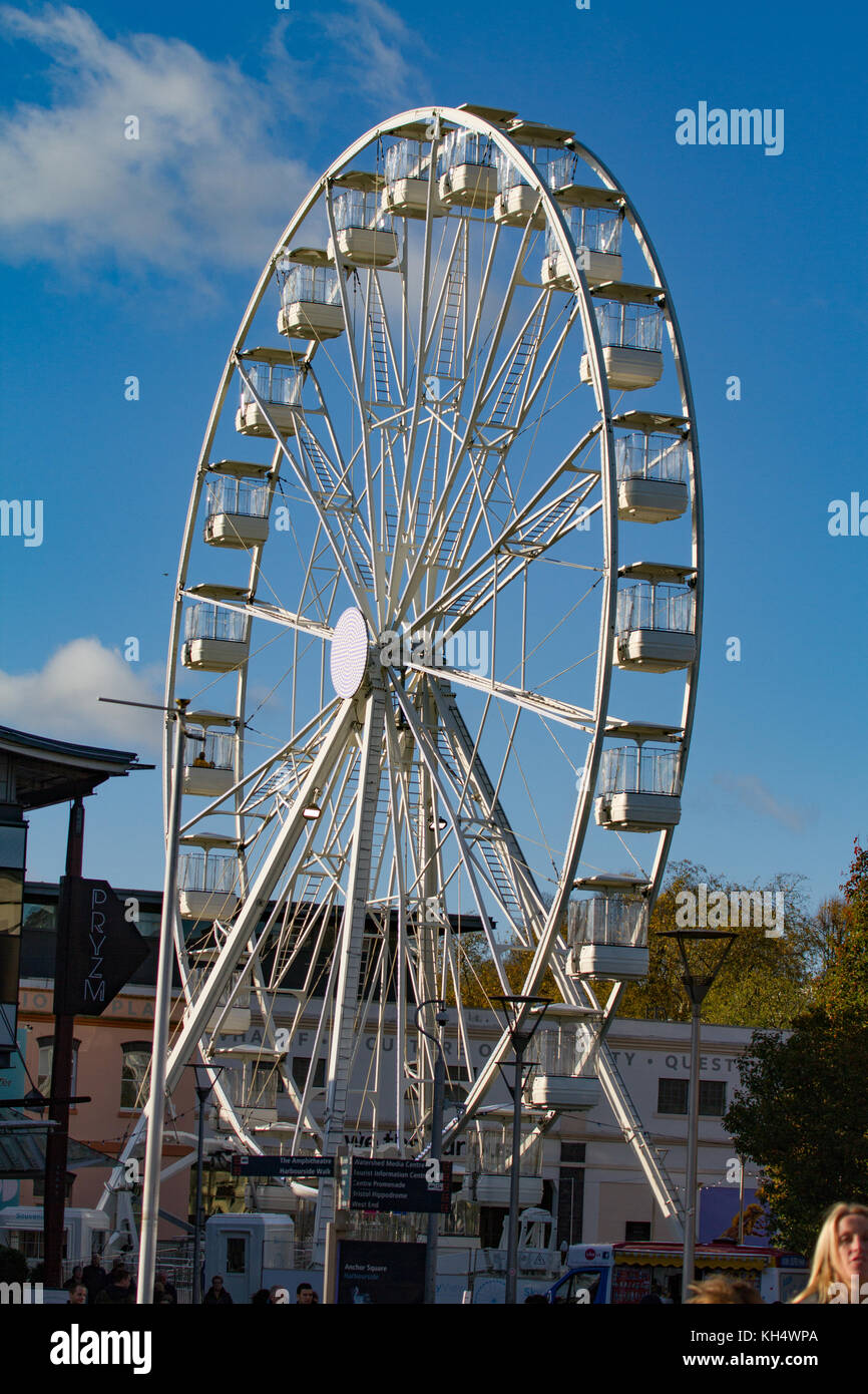 Riesenrad. Bristol 2017 Stockfoto