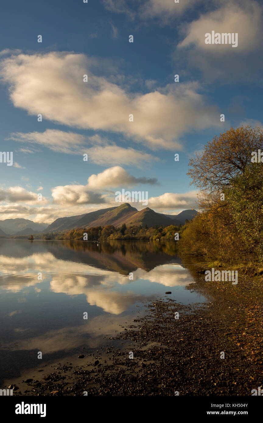 Derwent Water, Lake District, Cumbria, UK. Stockfoto