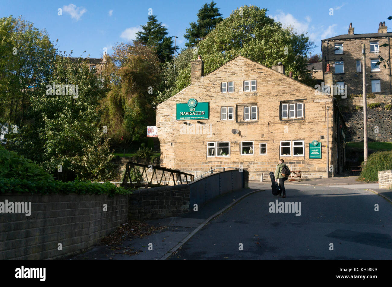 Die Navigation Inn, Sowerby Bridge, West Yorkshire Stockfoto