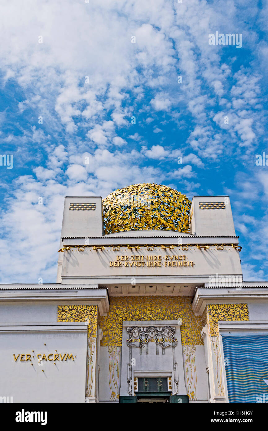Wien (Österreich): Museum der Sezession, Wien: Museums der Wiener Sezession, Stockfoto