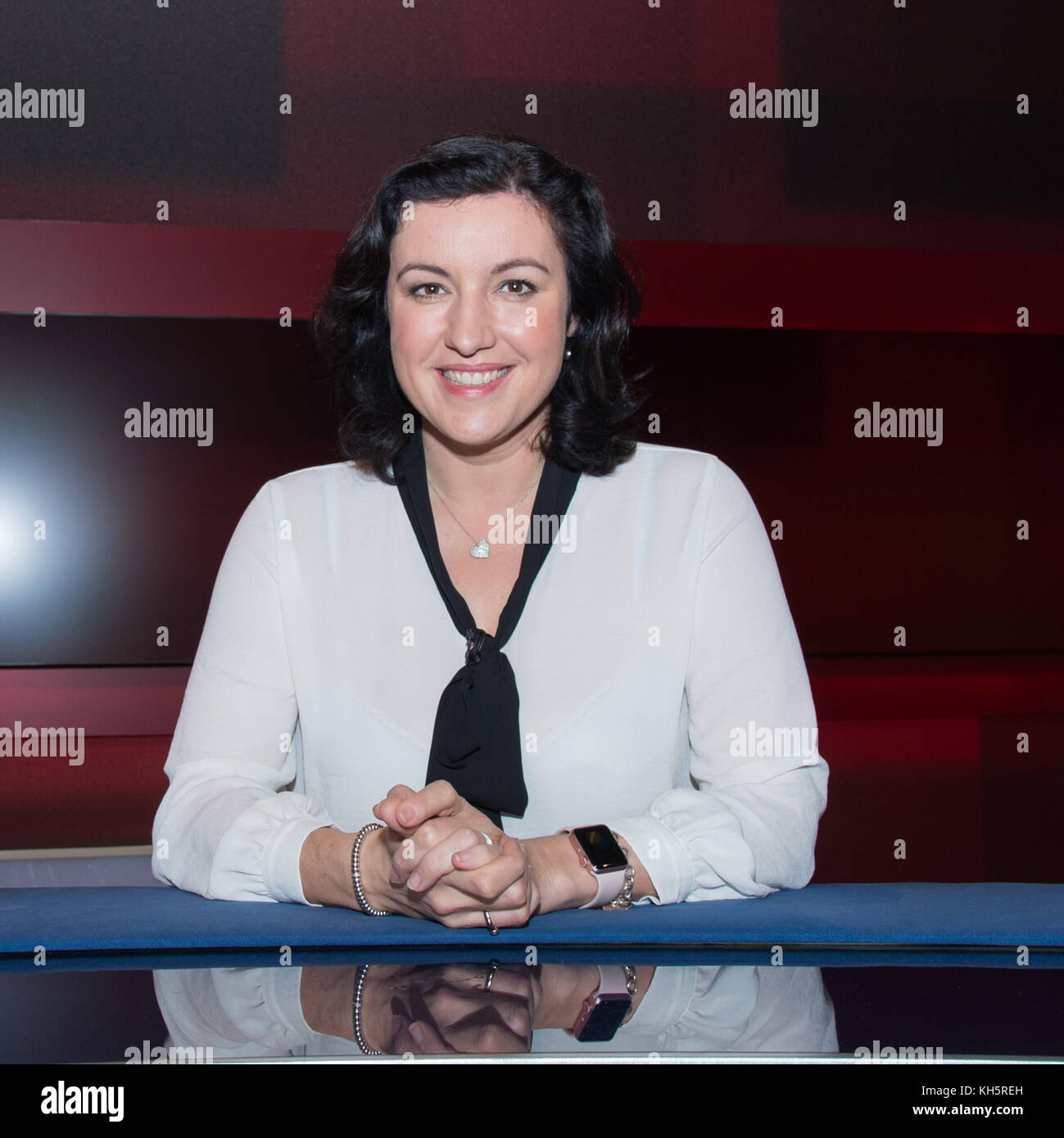 Berlin, Deutschland. November 2017. Dorothee Bär (CSU), 13.11.2017, hart aber fair, Moderation Frank Plasberg, Foto Uwe Koch / fotobasis.org Credit: Uwe Koch/Alamy Live News Stockfoto