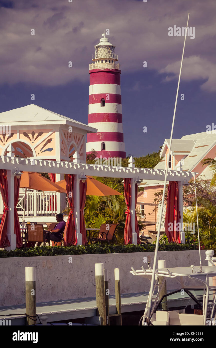 Chub Cay Kapelle, Berry Islands, Bahamas Stockfoto