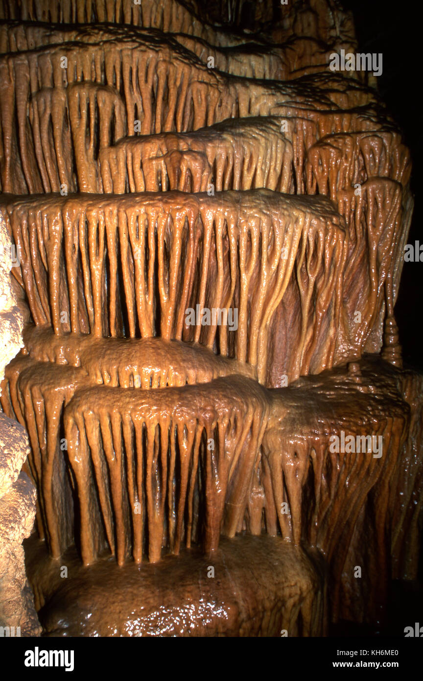 Lewis und Clark Kavernen, Montana State Park Stockfoto