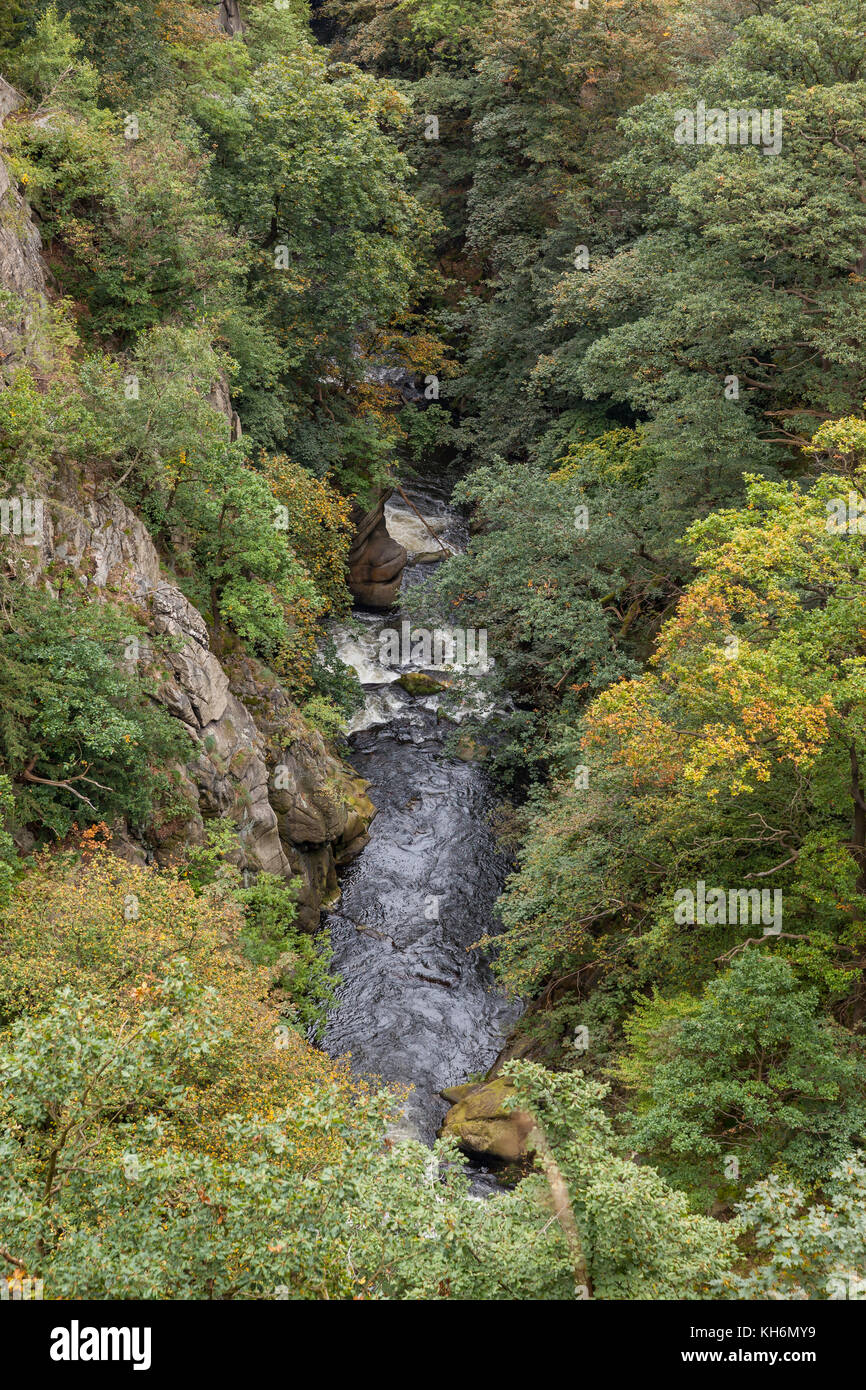 Bodetal Bode Wanderparadies Stockfoto