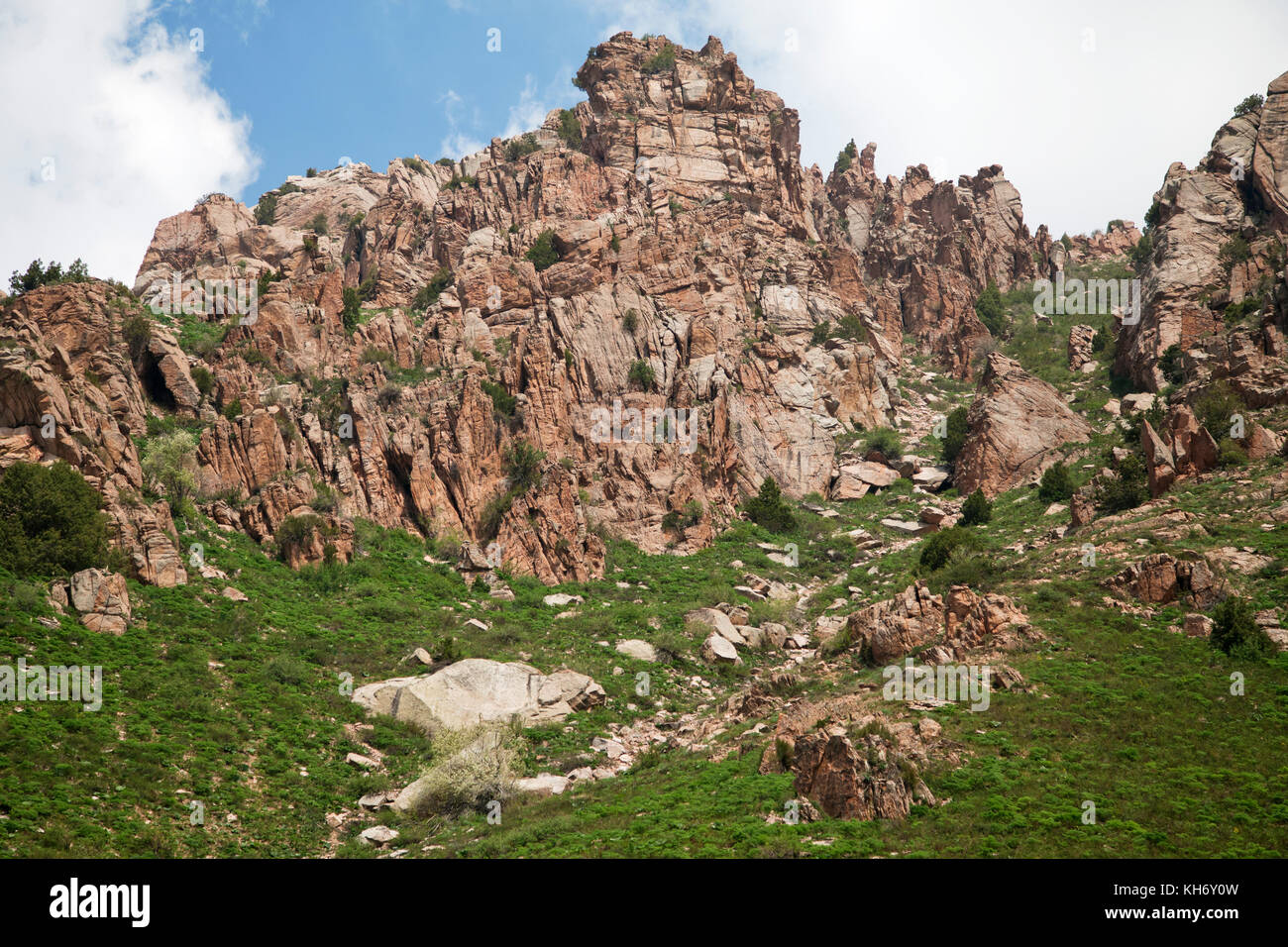 Chimgan Berge, Usbekistan Stockfoto