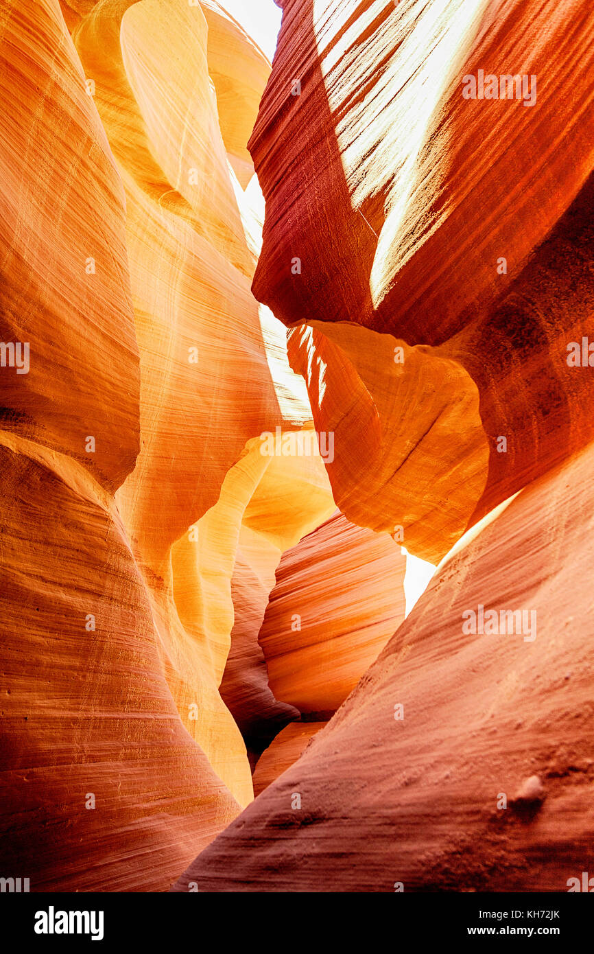 der Antelope canyon Stockfoto