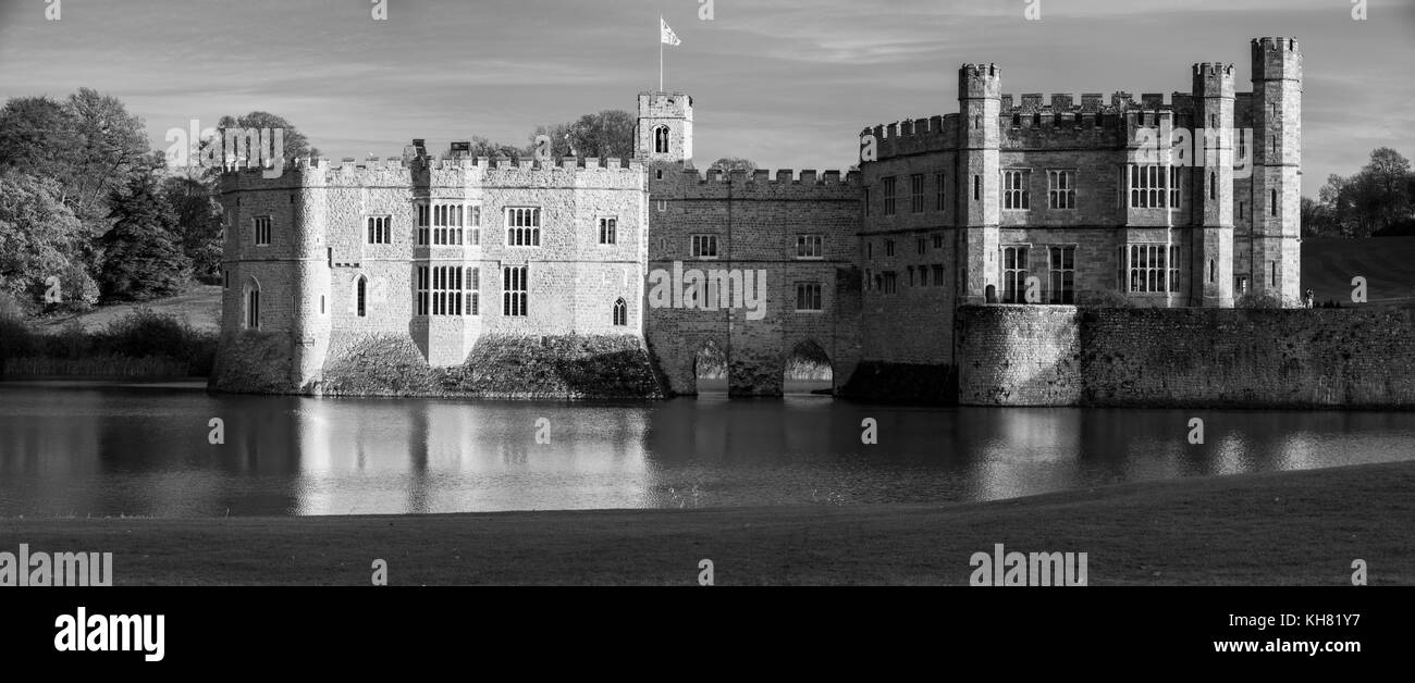 Leeds Castle, Maidstone, Kent, Großbritannien Stockfoto