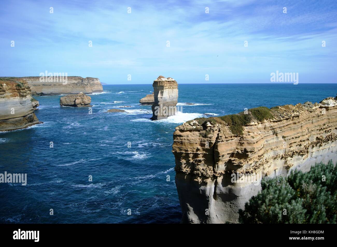 Die Zwölf Apostel Great Ocean Road, Australien Stockfoto