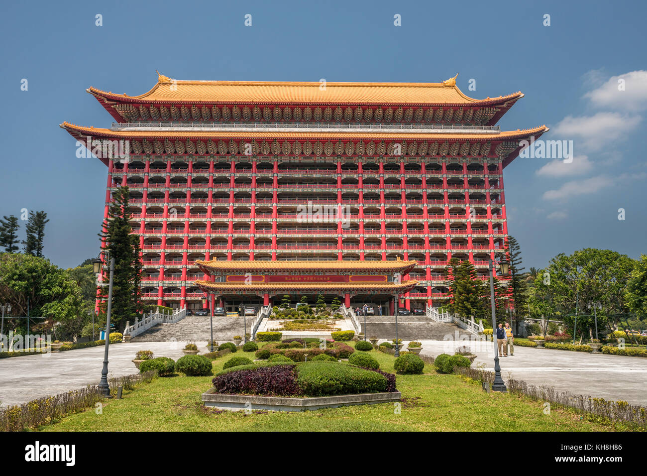 Taiwan, Taipei City, Grand Hotel *** local Caption *** Architektur, groß, chinees, bunt, grand hotel, Hotel, keine Menschen, Taipei City, Taiwan, touri Stockfoto