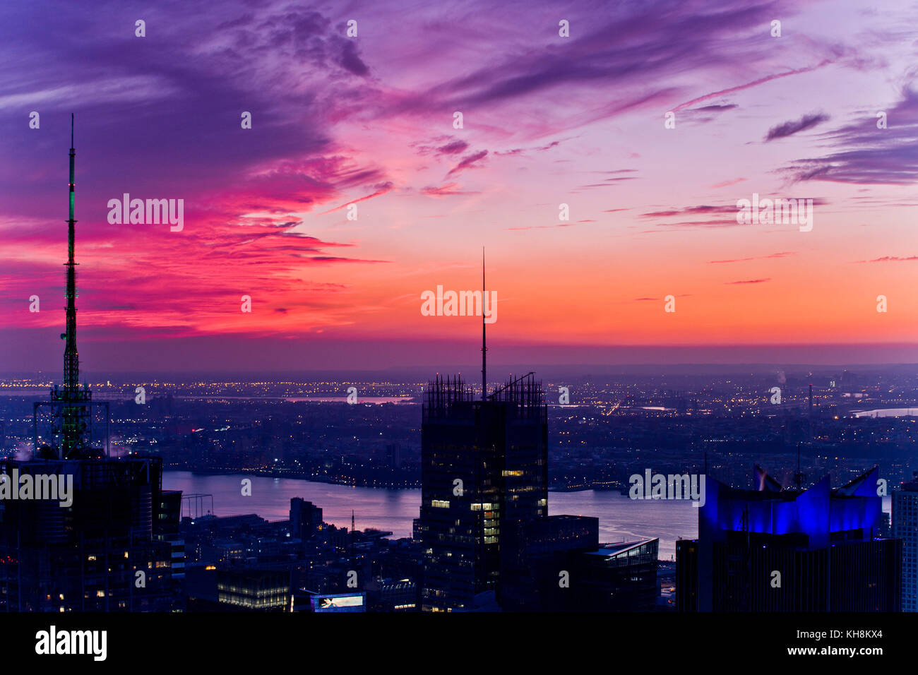 New york Dächer Stockfoto