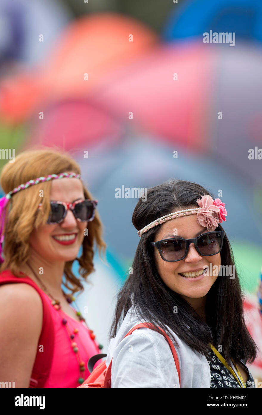 Das Glastonbury Festival 2017 Stockfoto