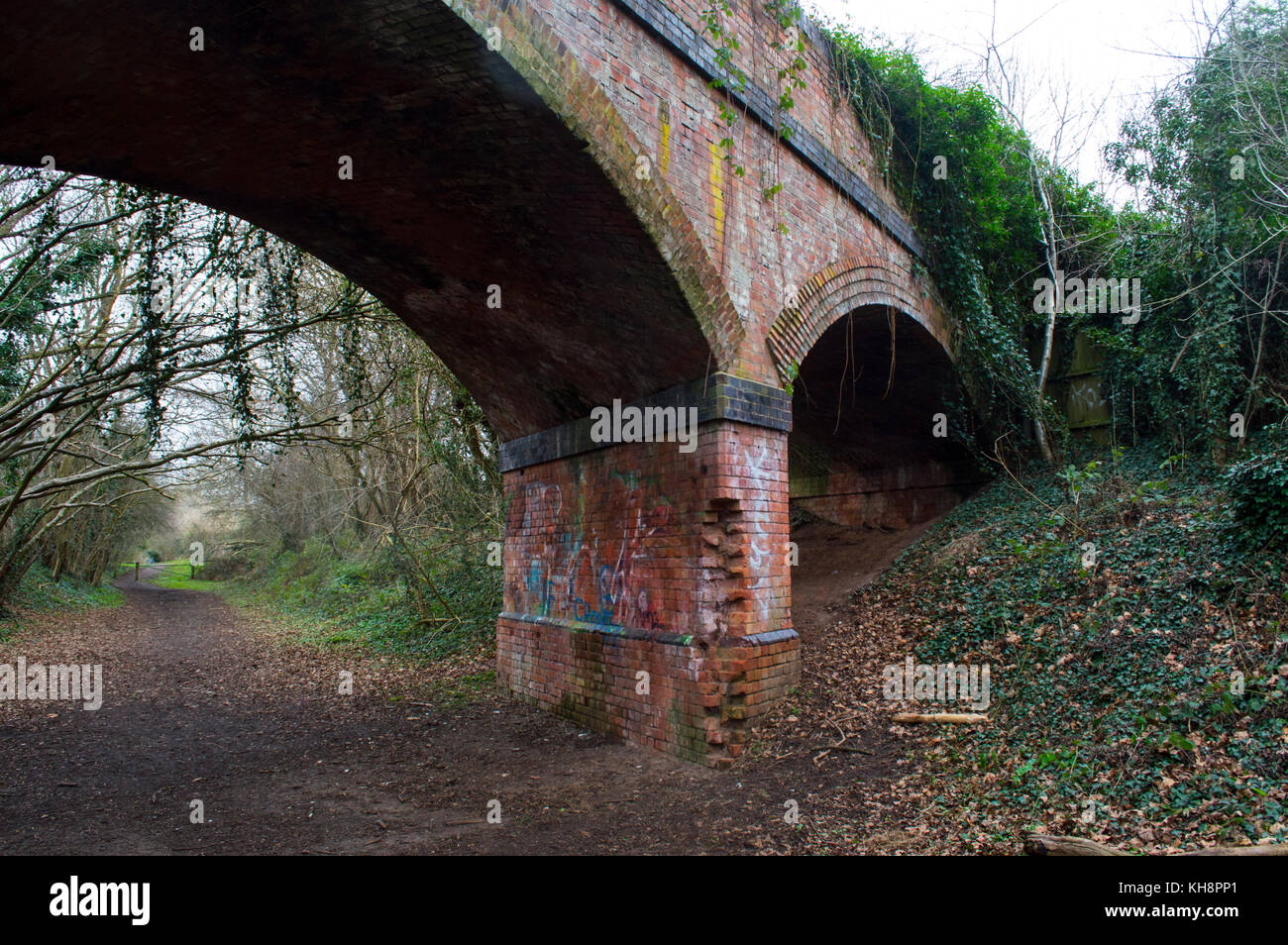 Graffiti Bridge Stockfoto