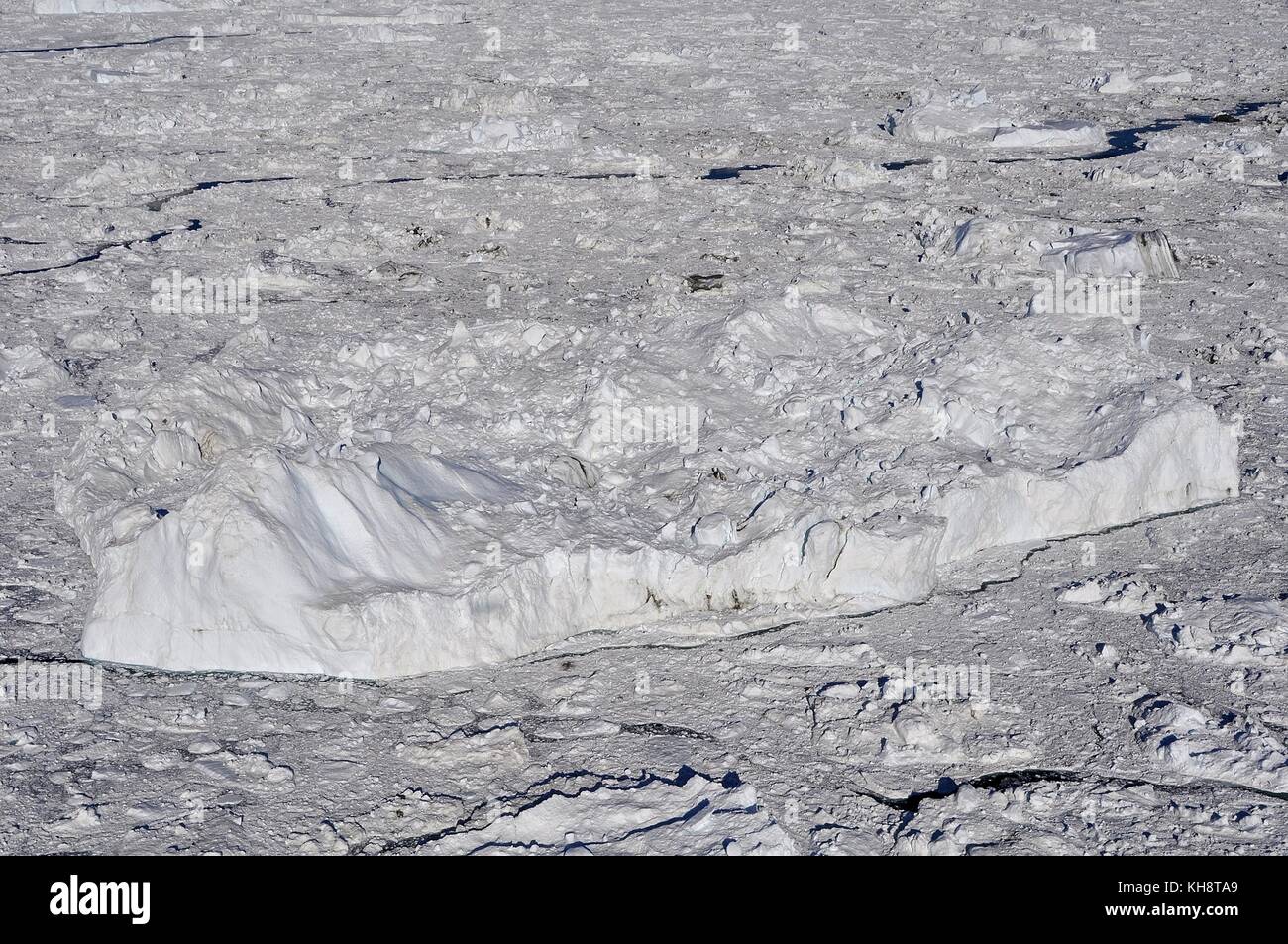 Ilulissat Gletscher Stockfoto
