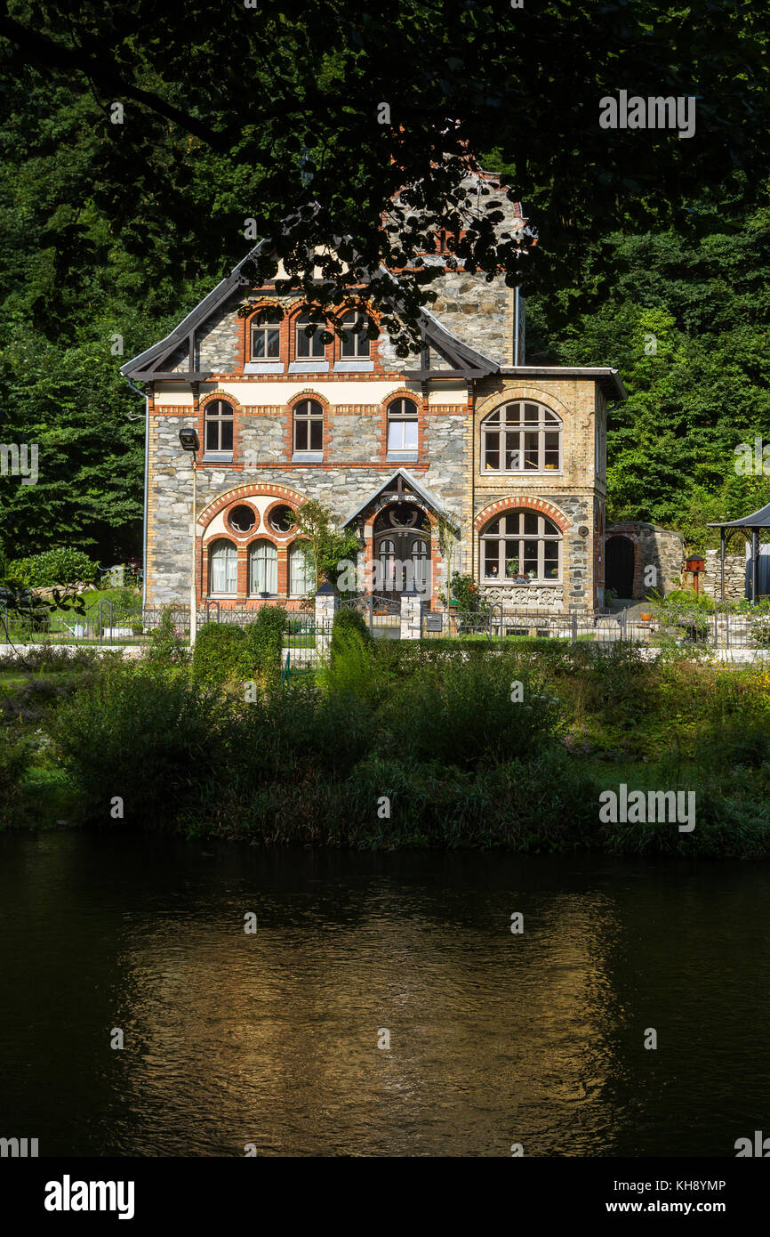 Bodetal Treseburg. Stockfoto