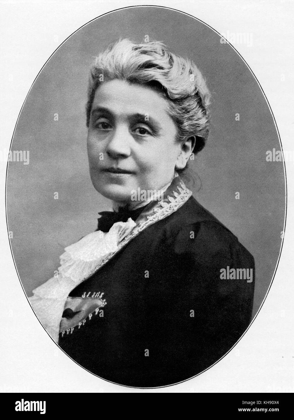 Eleonora Duse - Portrait. Die italienische Schauspielerin, 1858 - 1924. Stockfoto