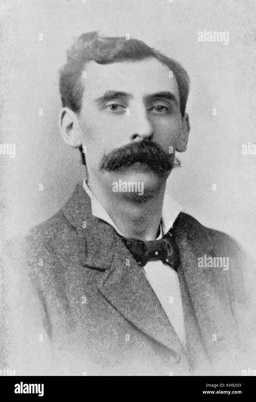 Wilfred Jones. Walisischen Lehrer für Gesang, Komponist und Dirigent, geb. 1862. Stockfoto
