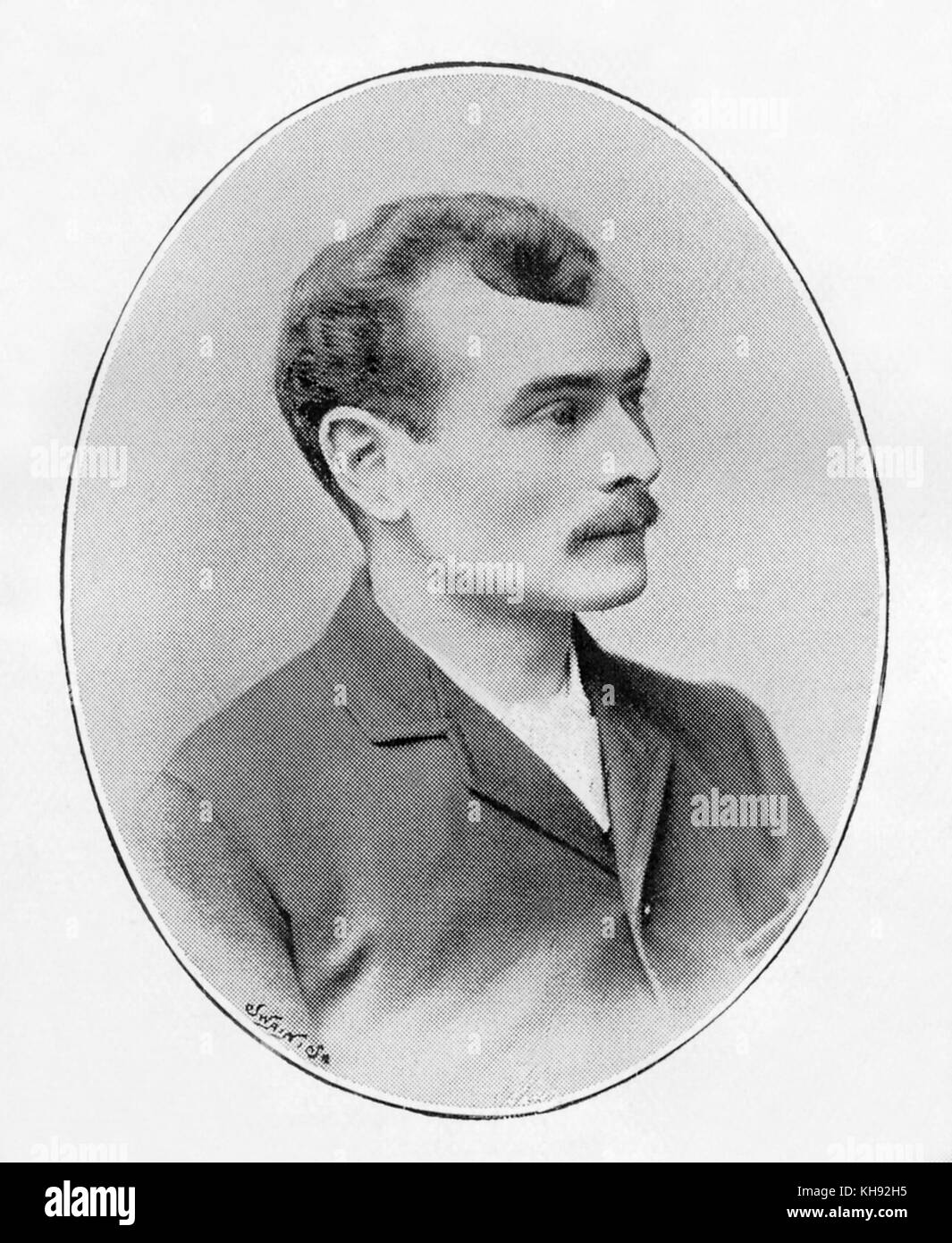 John Walters - Waliser operatic Bariton. Stockfoto