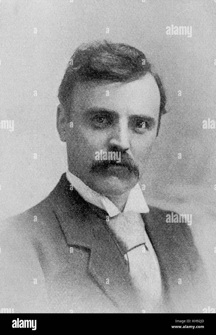 Luther Owen - Porträt der Walisischen Pianisten. Geboren 1866. Stockfoto