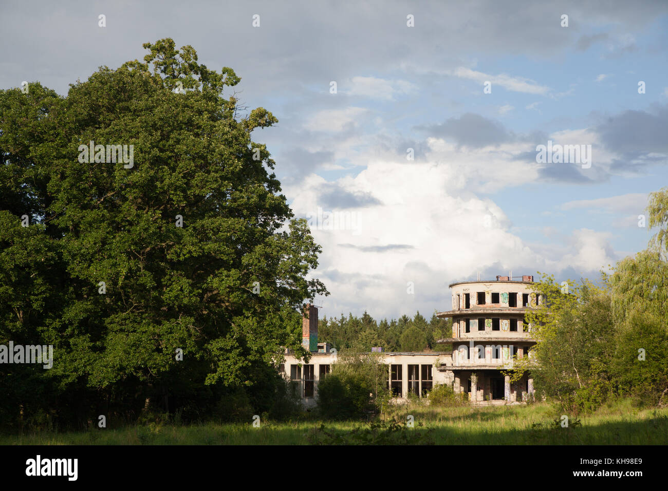 FDGB Ferienheim Fritz Heckert Gernrode Harz Stockfoto