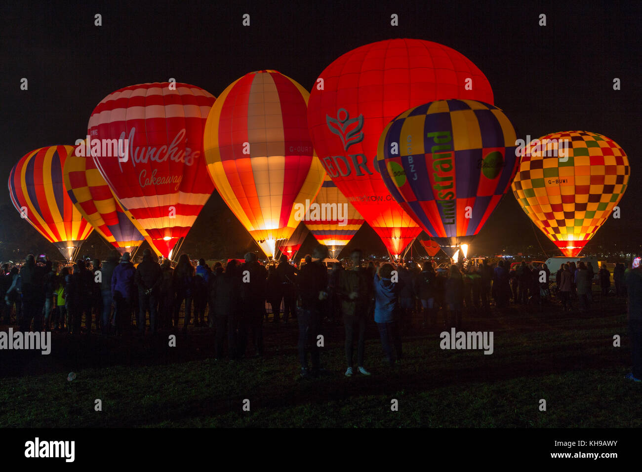 York Balloon Festival auf die knavesmire in New York im September 2017 Stockfoto