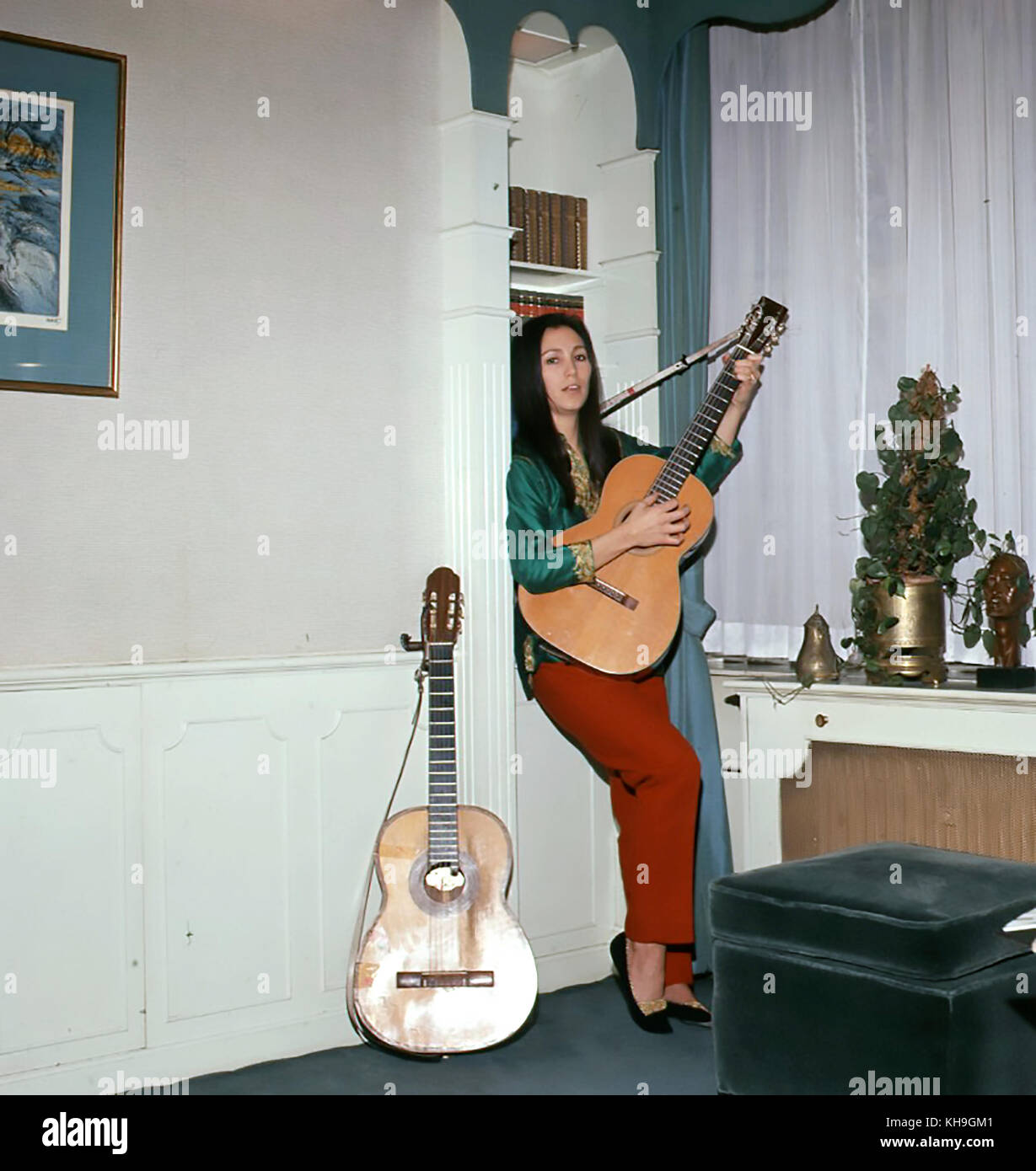 Julie FELIX American Folk Singer 1967 in London. Foto: Tony Gale Stockfoto