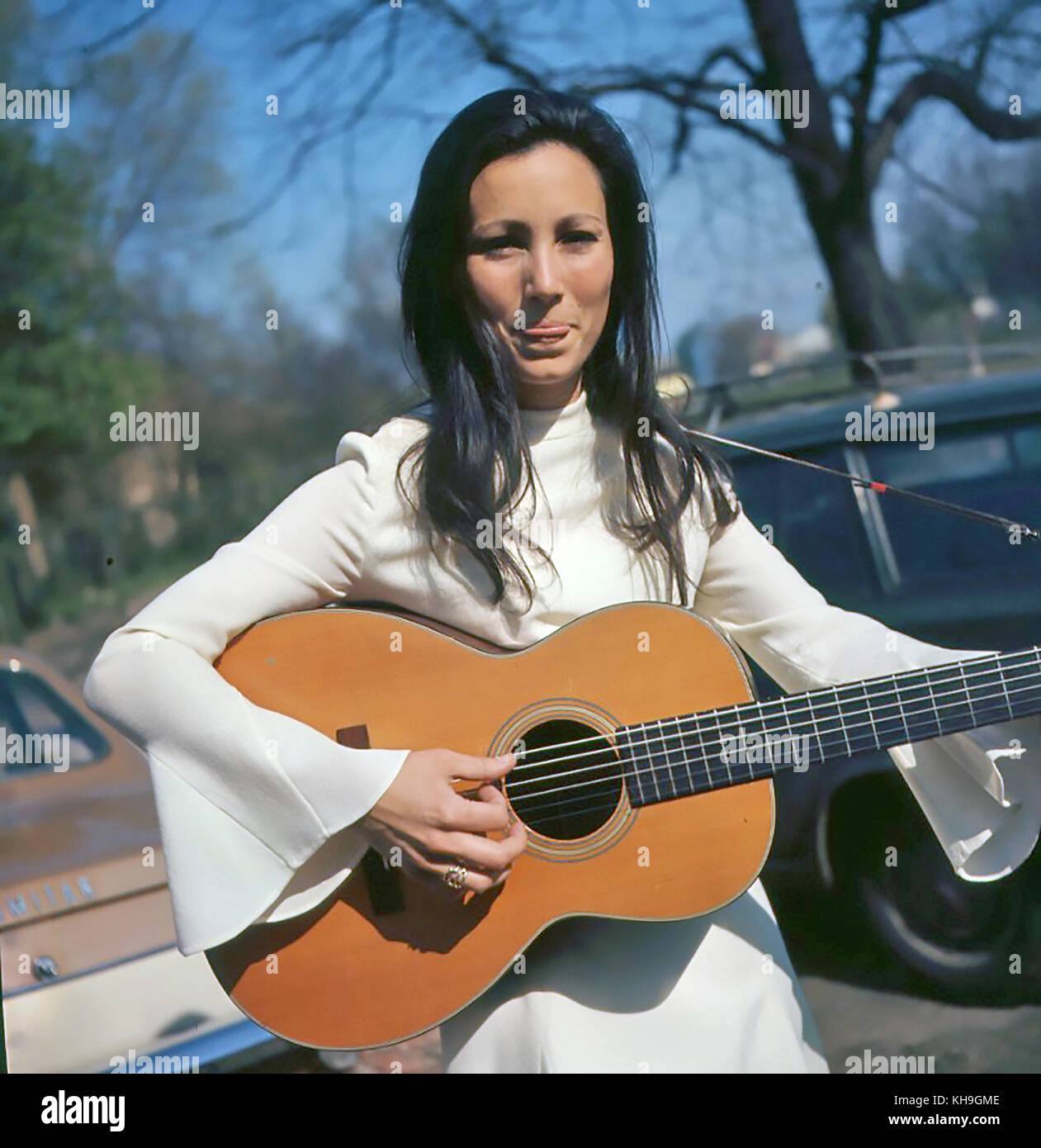 Julie FELIX American Folk Singer 1967 in London. Foto: Tony Gale Stockfoto