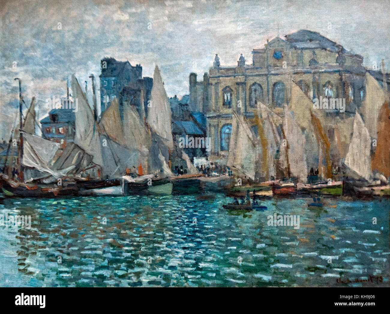 Claude Monet: Das Museum in Le Havre (1873) Stockfoto