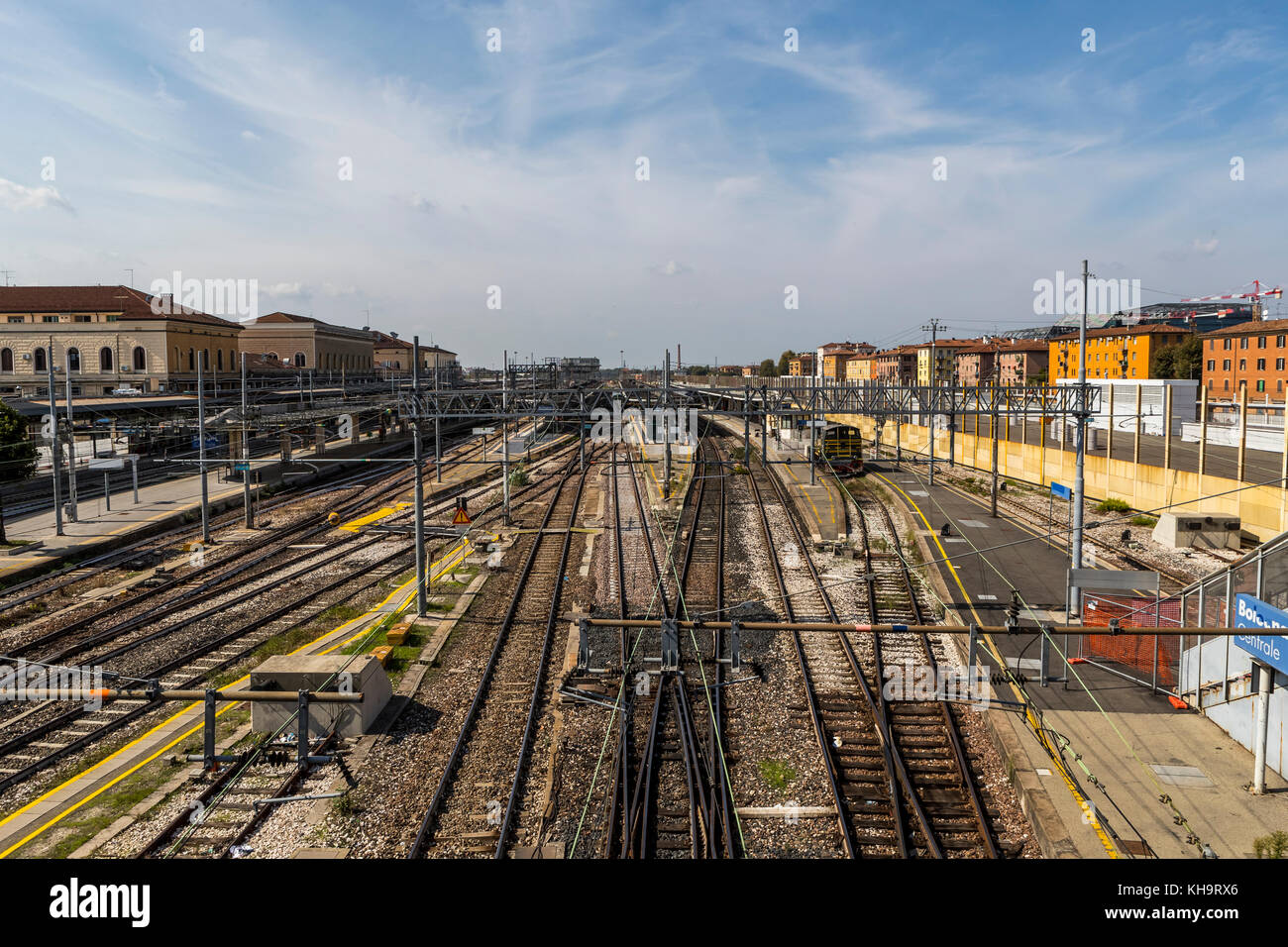 Bologna Hauptbahnhof, Stockfoto