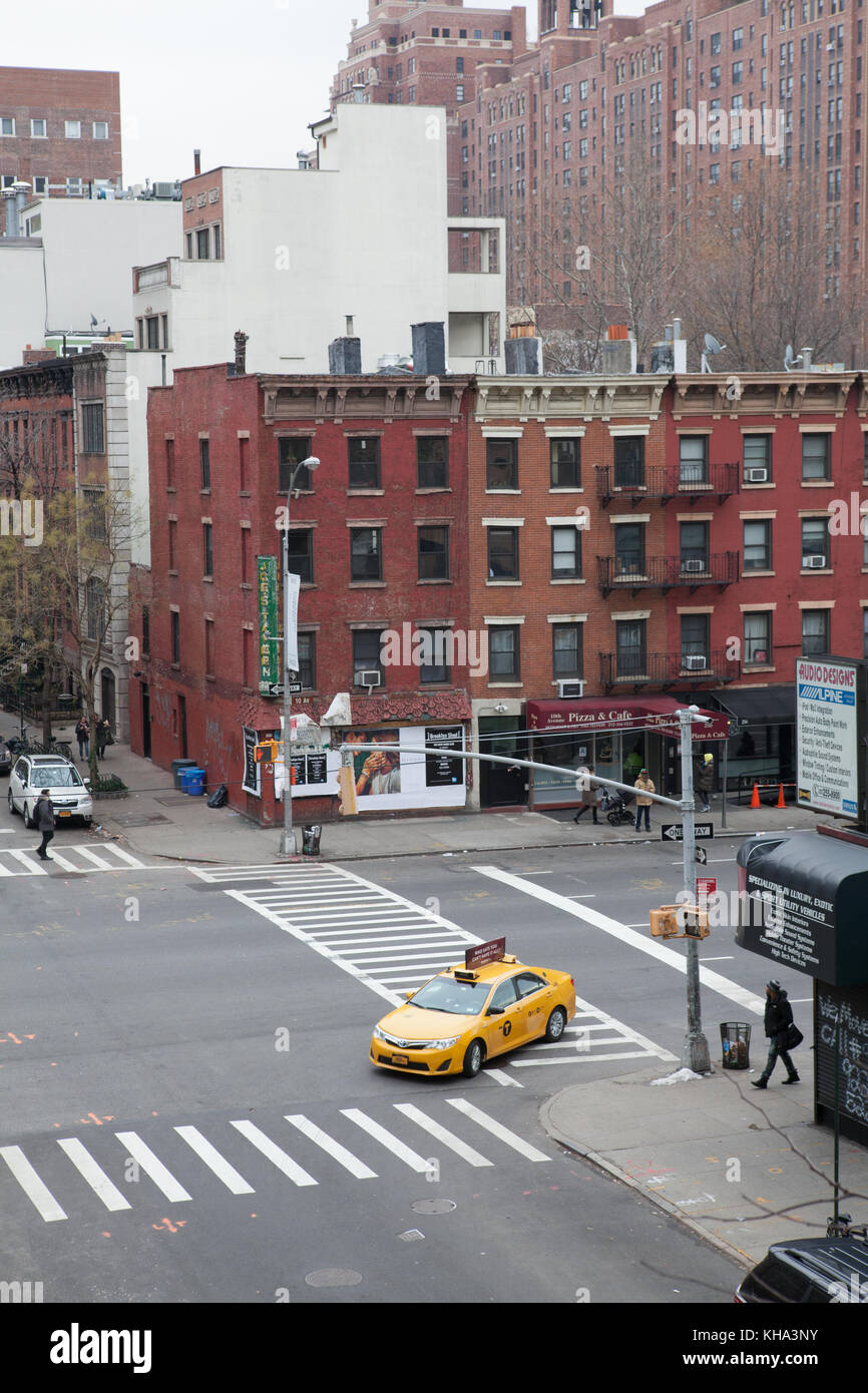 New York Yellow Cabs Stockfoto