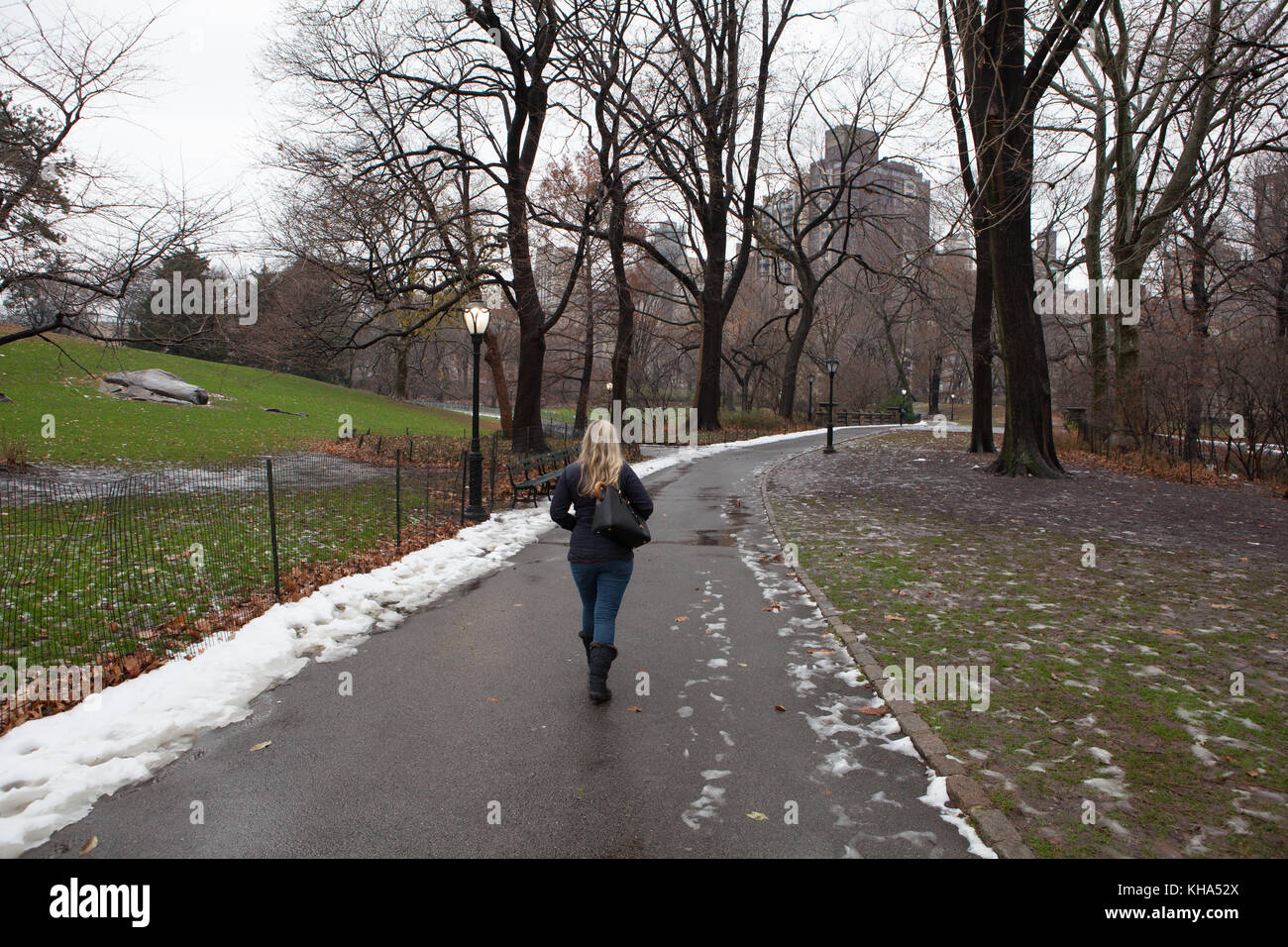 Central Park in New York City Stockfoto