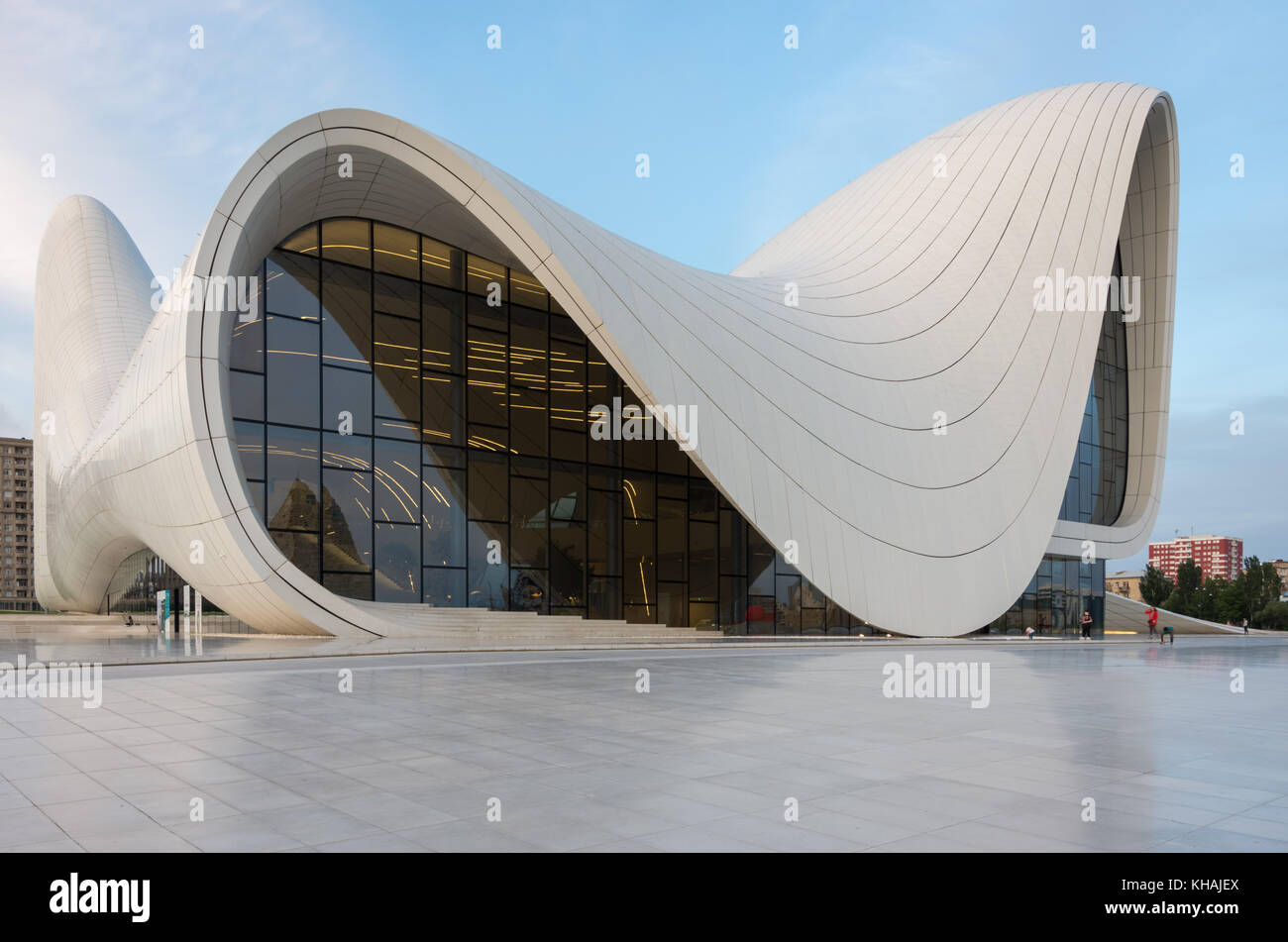 Heydar Aliyev Centre, Baku, Aserbaidschan. Stockfoto