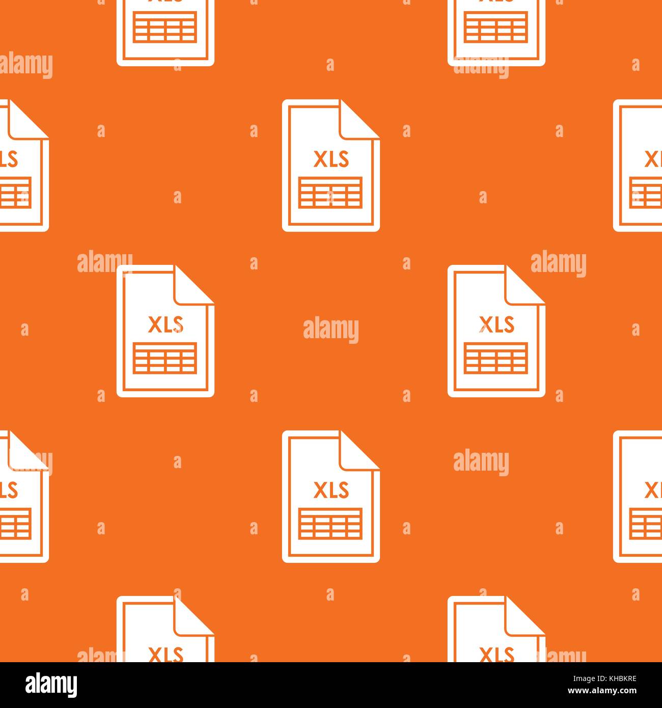 Datei xls Muster nahtlose Stock Vektor