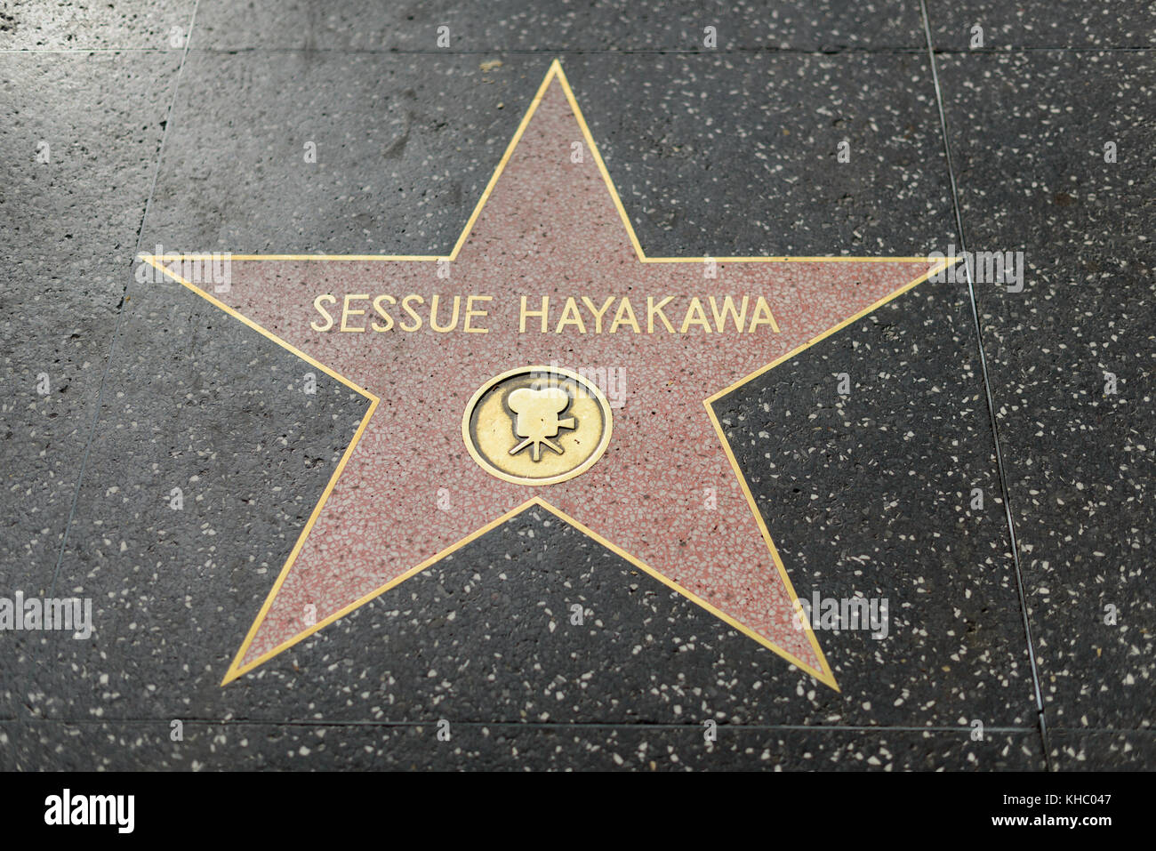 HOLLYWOOD, CA - DEZEMBER 06: Sessue Hayakawa Star auf dem Hollywood Walk of Fame in Hollywood, Kalifornien am 6. Dezember 2016. Stockfoto
