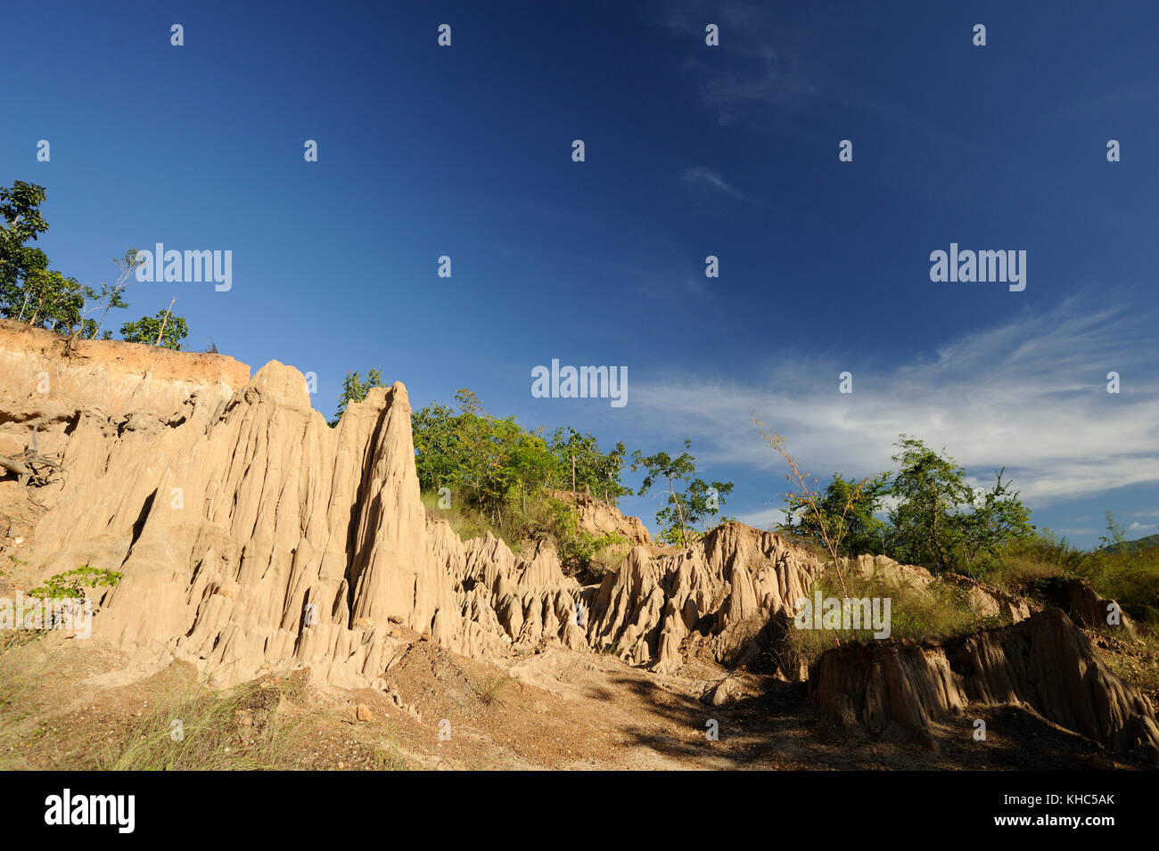 Sand Mountain in Nan, Thailand Stockfoto