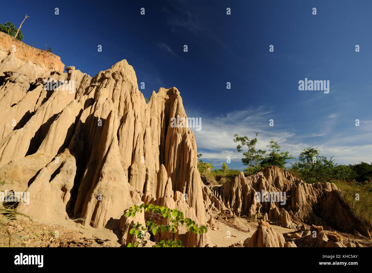 Sand Mountain in Nan, Thailand Stockfoto