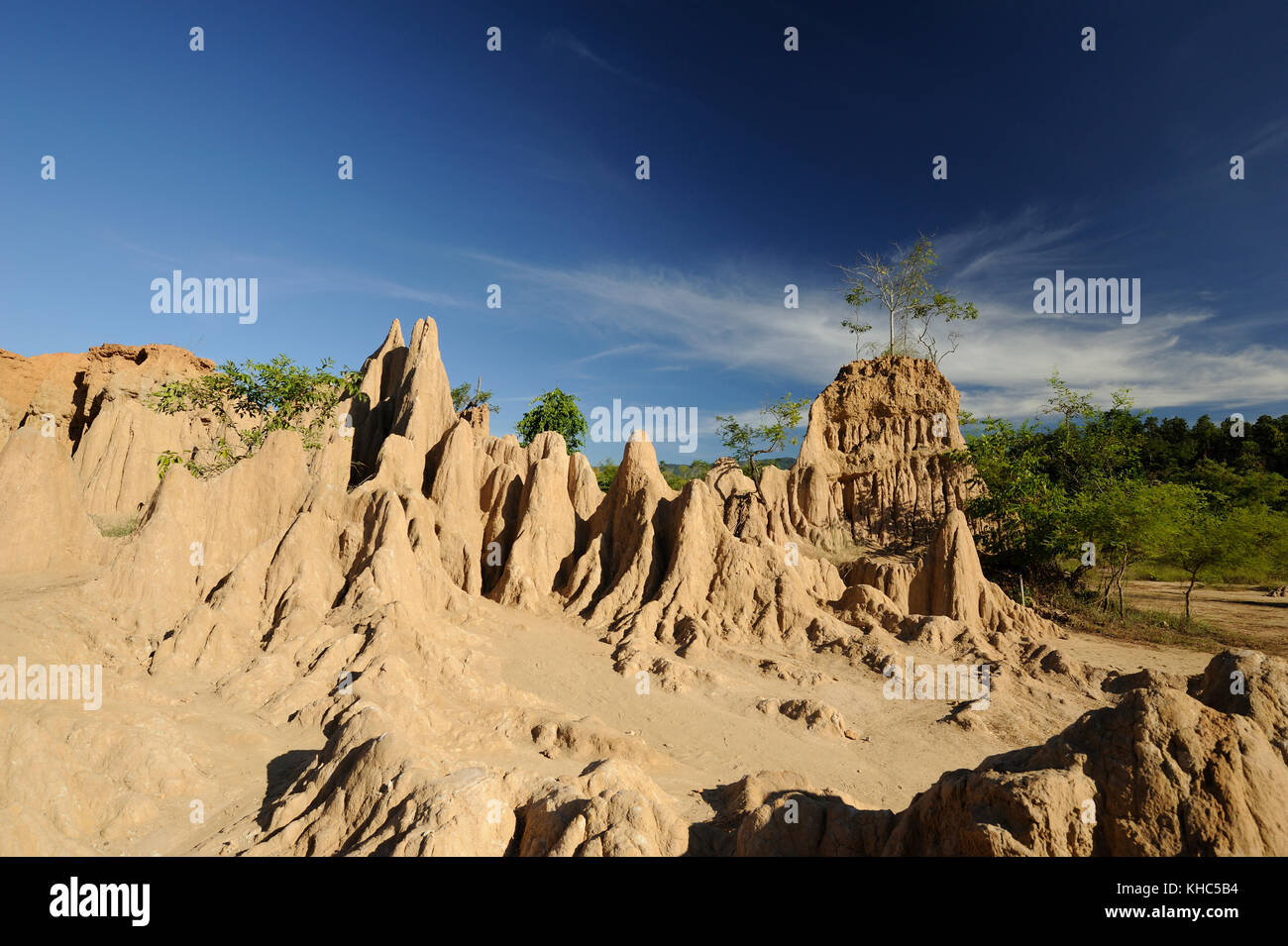 Sand Mountain in Nan, Thailand Stockfoto