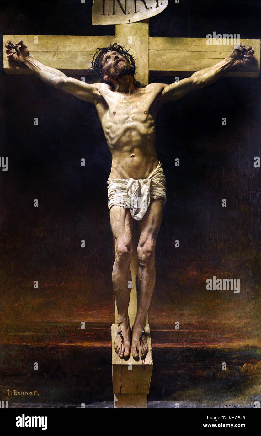 Christus 1874 Leon Bonnat Französisch, Frankreich. Stockfoto