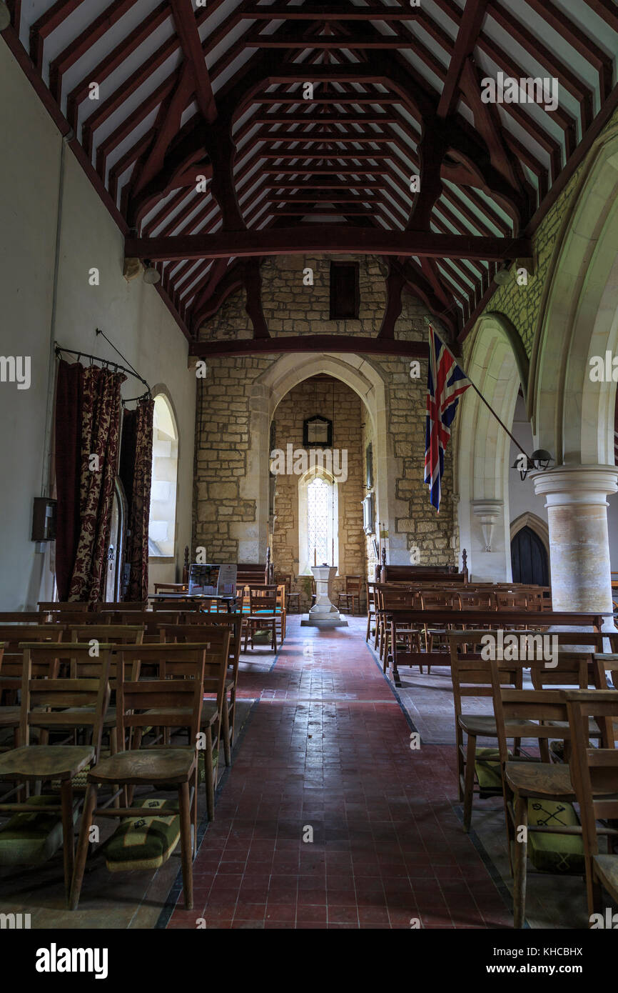 St. Swithun Kirche, Brookthorpe, Gloucestershire, einer historischen Kirche von den Kirchen Conservation Trust beibehalten Stockfoto