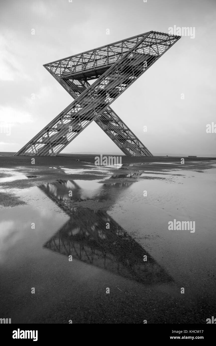 Saar Polygon, Ensdorf, Saarland, Deutschland Stockfoto