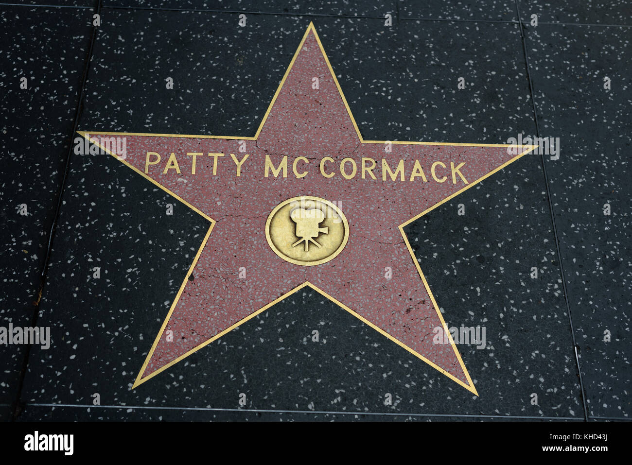 HOLLYWOOD, CA - DEZEMBER 06: Patty Mc Cormack Star auf dem Hollywood Walk of Fame in Hollywood, Kalifornien am 6. Dezember 2016. Stockfoto