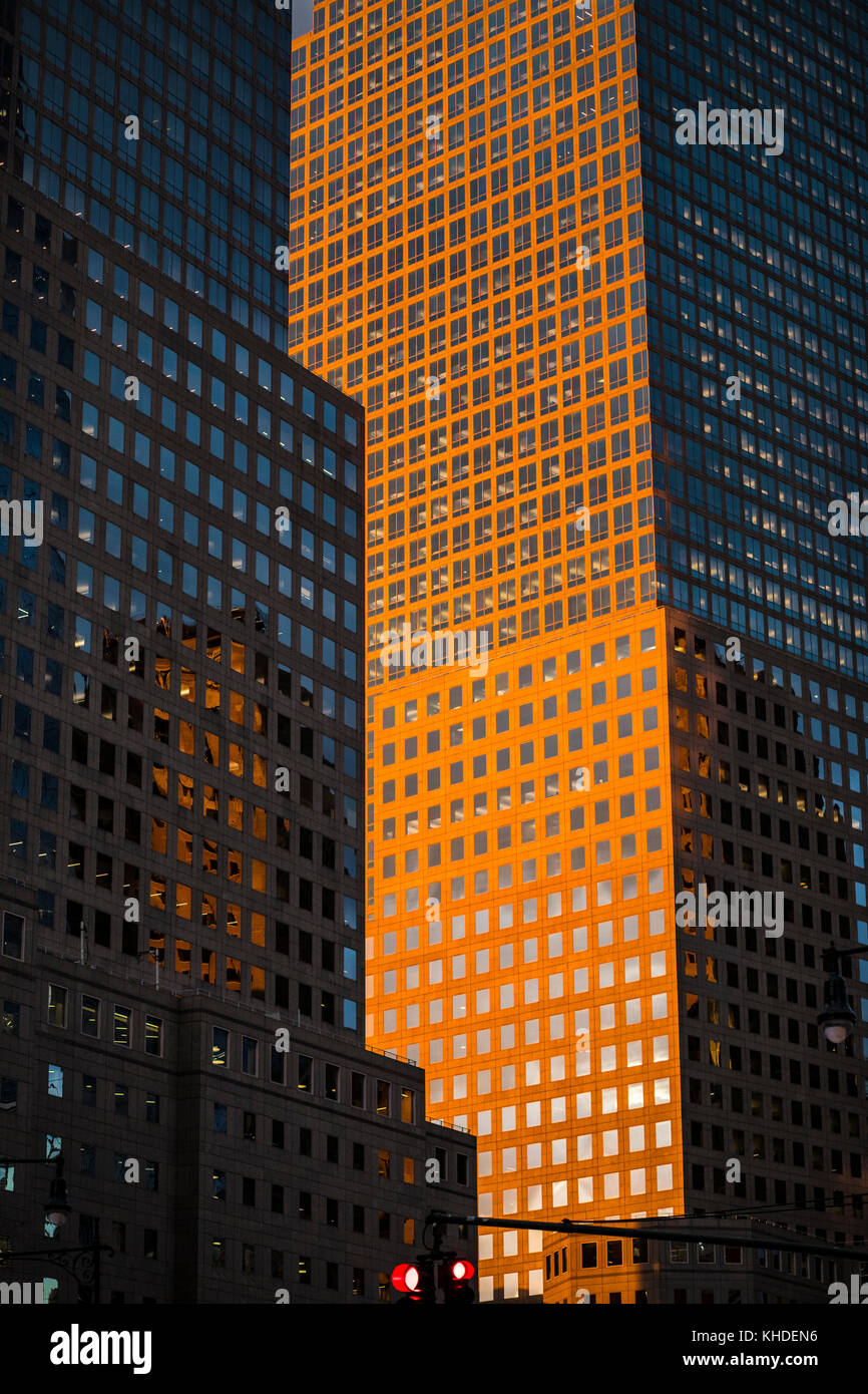 Moderne Architektur in New York City Stockfoto