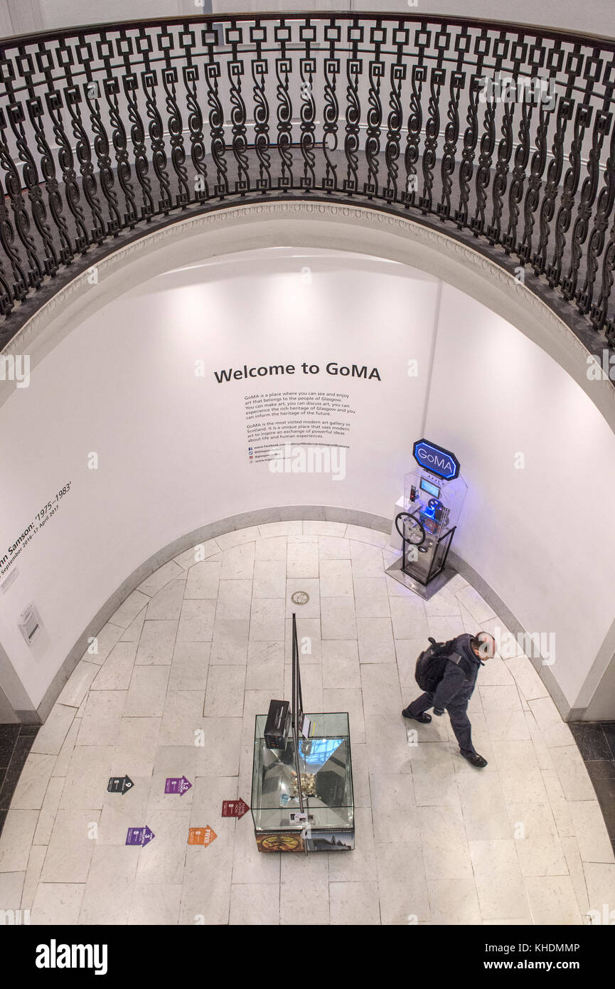 Vereinigtes Königreich, Schottland, Glasgow, der Galerie der Modernen Kunst Stockfoto