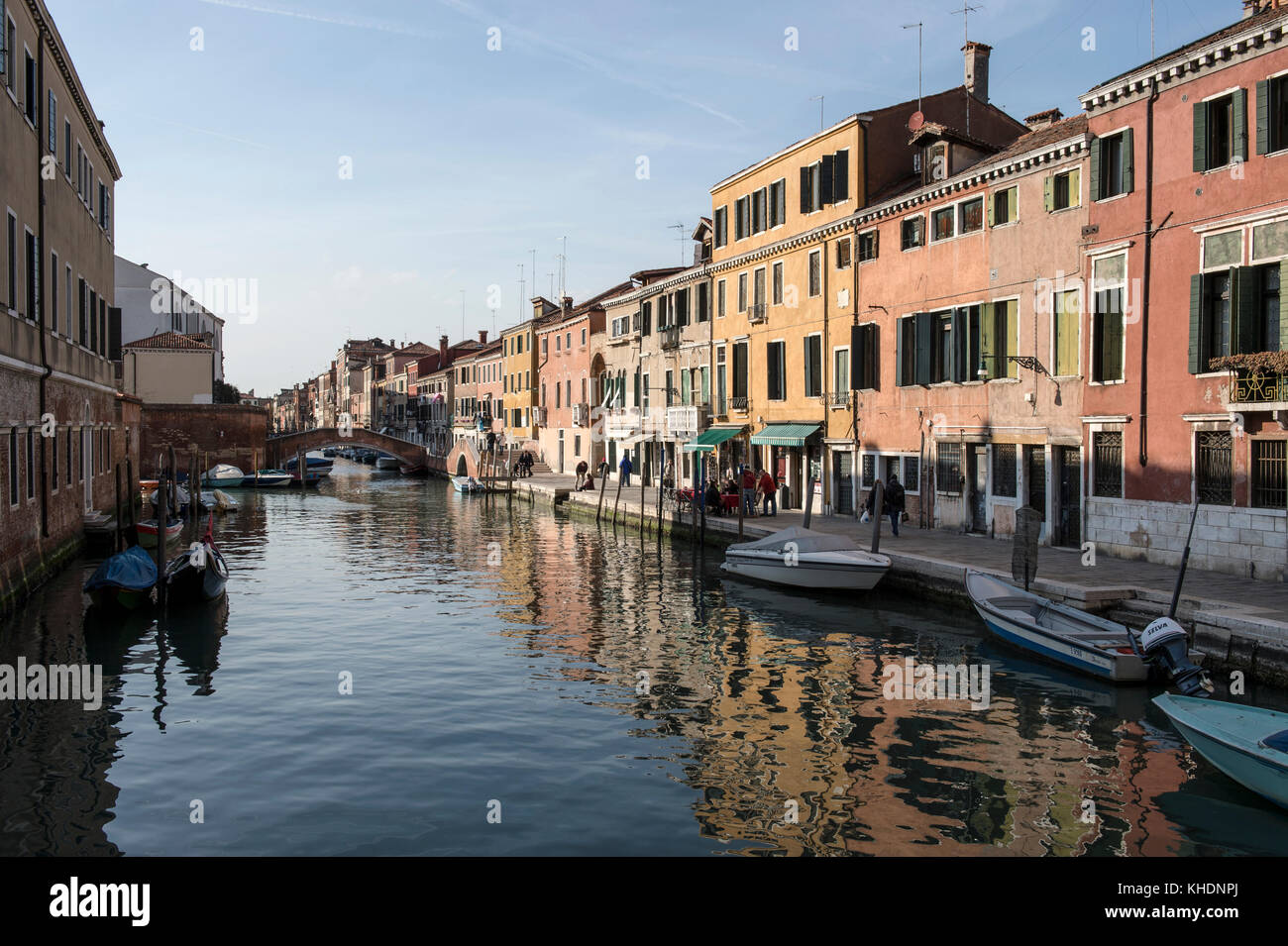 Italien, Veneto, Venedig, CANNAREGIO. Stockfoto