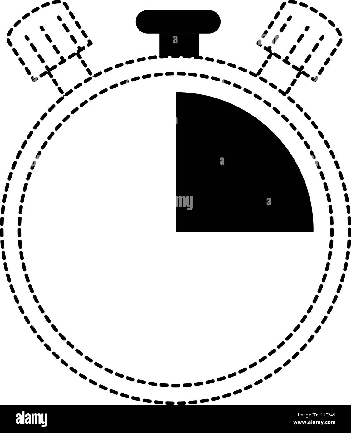 Manometer isoliert Symbol VektorIllustrationdesign