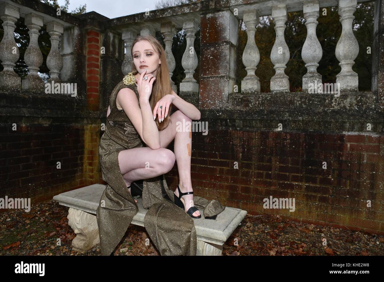 Modell Schießen 2017 in Cannizaro Park Wimbledon Stockfoto