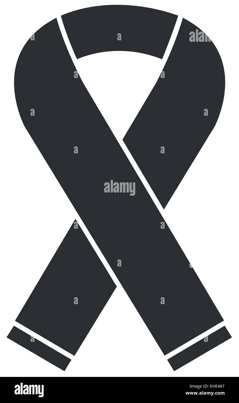 Ribbon Kampagne isoliert Symbol Alamy