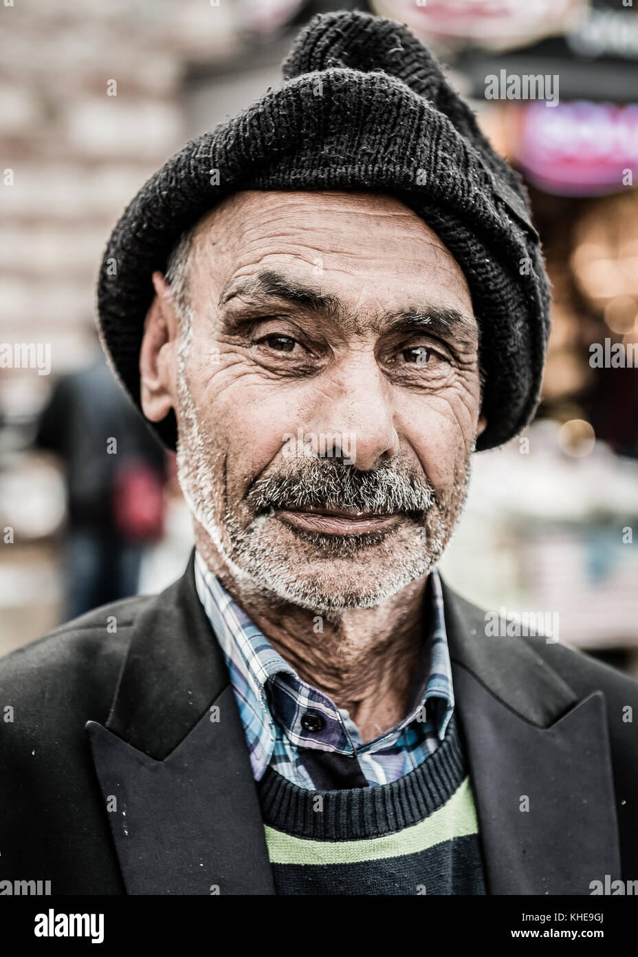 Gesichter von Istanbul, Türkei Stockfoto
