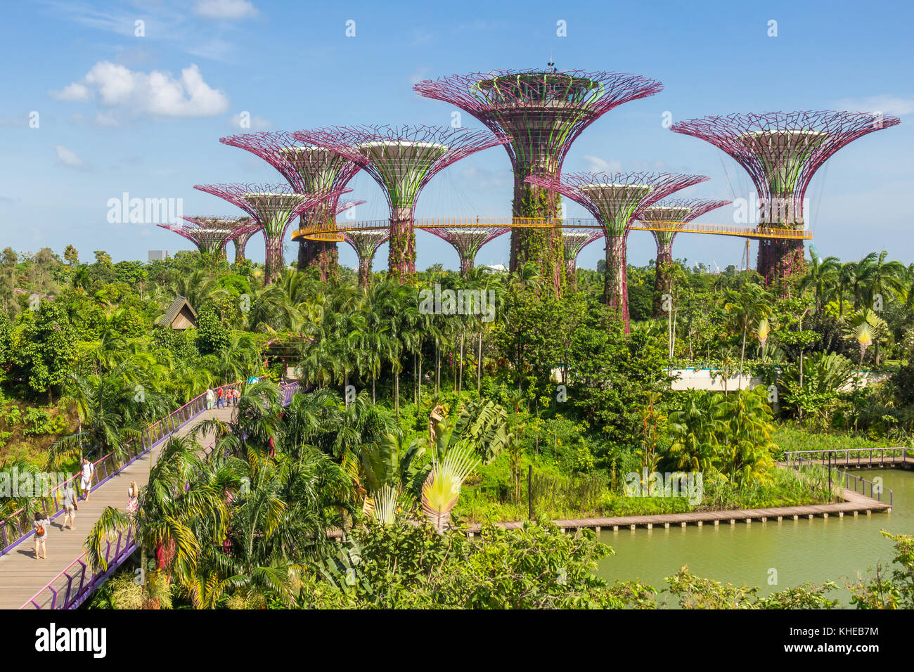 Sky garden singapore Fotos und Bildmaterial in hoher Auflösung Alamy